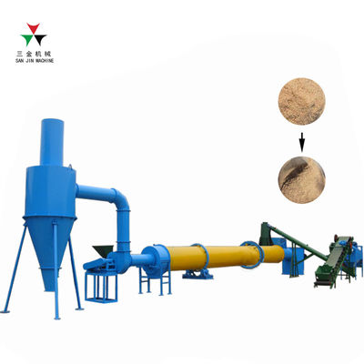qualidade  Sustainable Biomass Flour Pellet Flour Wood Alfalfa Air Circulation Wet Drying Processing Pipe Drying Stove Ce Approved Professional Sawdust Dryer Machine fábrica